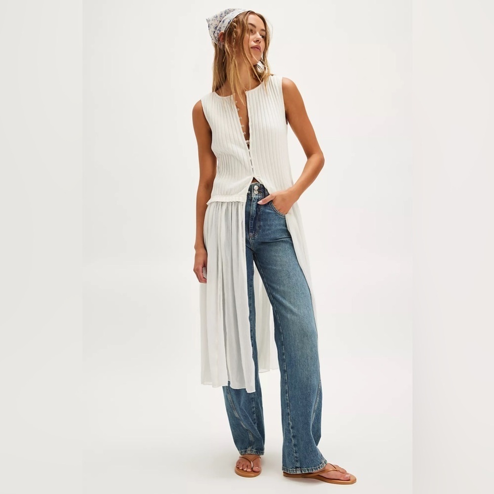 Free people Twice As Nice Maxi Top